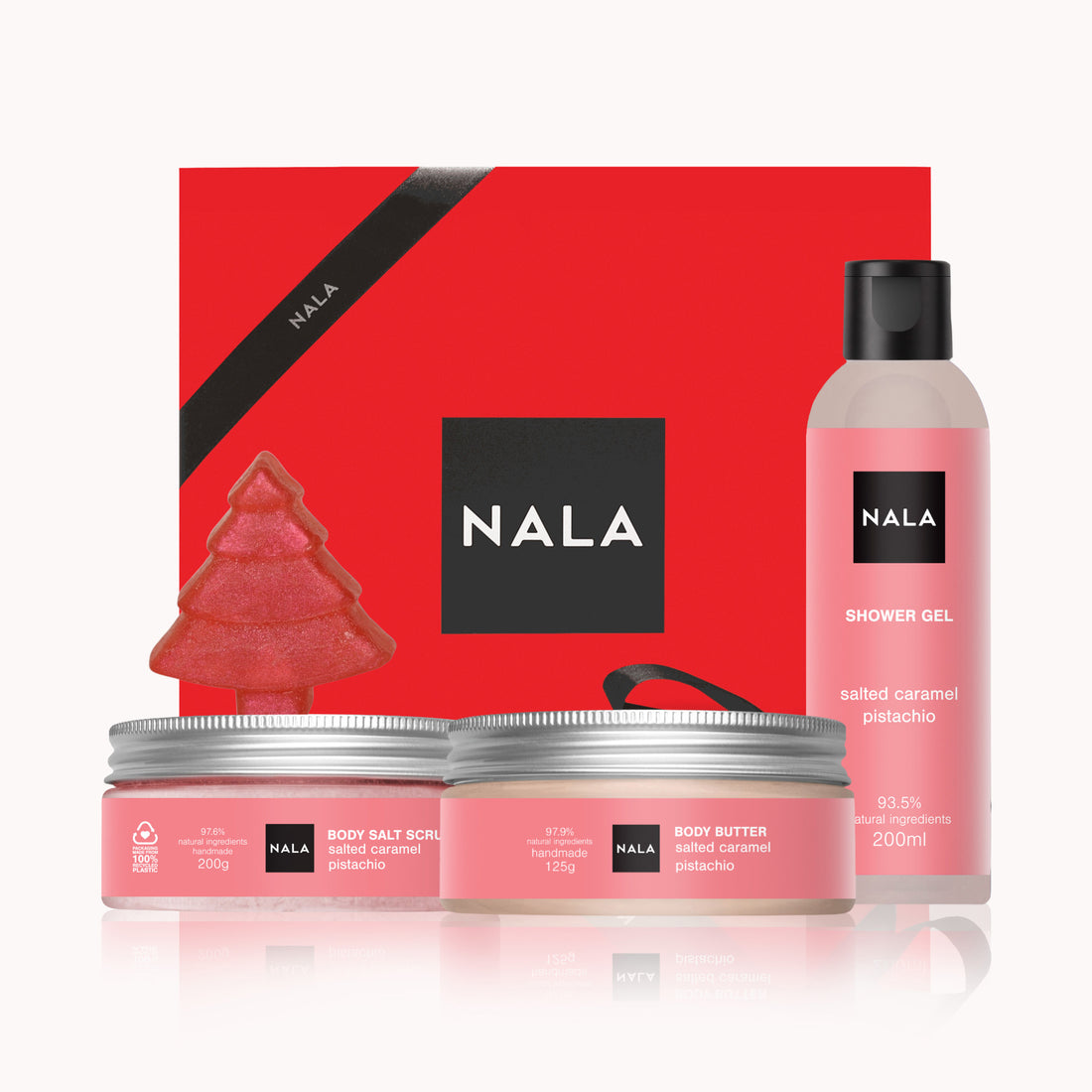 Set CADOU Hidratare și Exfoliere Intensă - Caramel Sărat &amp; Fistic