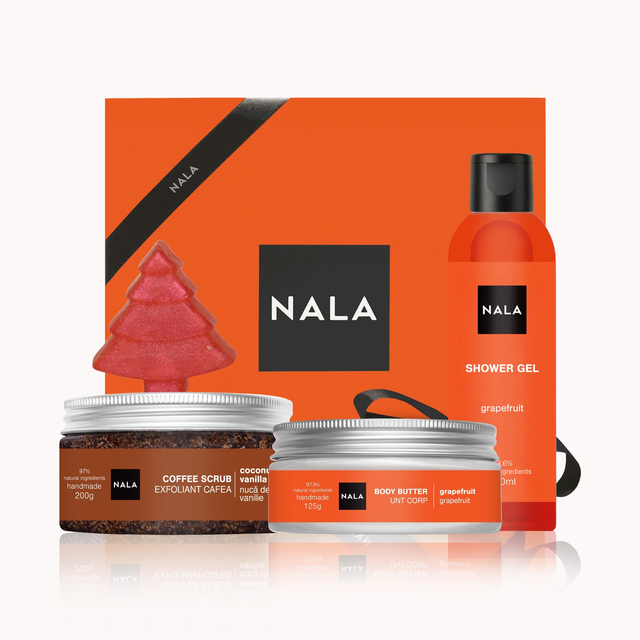 Set CADOU Hidratare și Exfoliere Intensă - Grapefruit