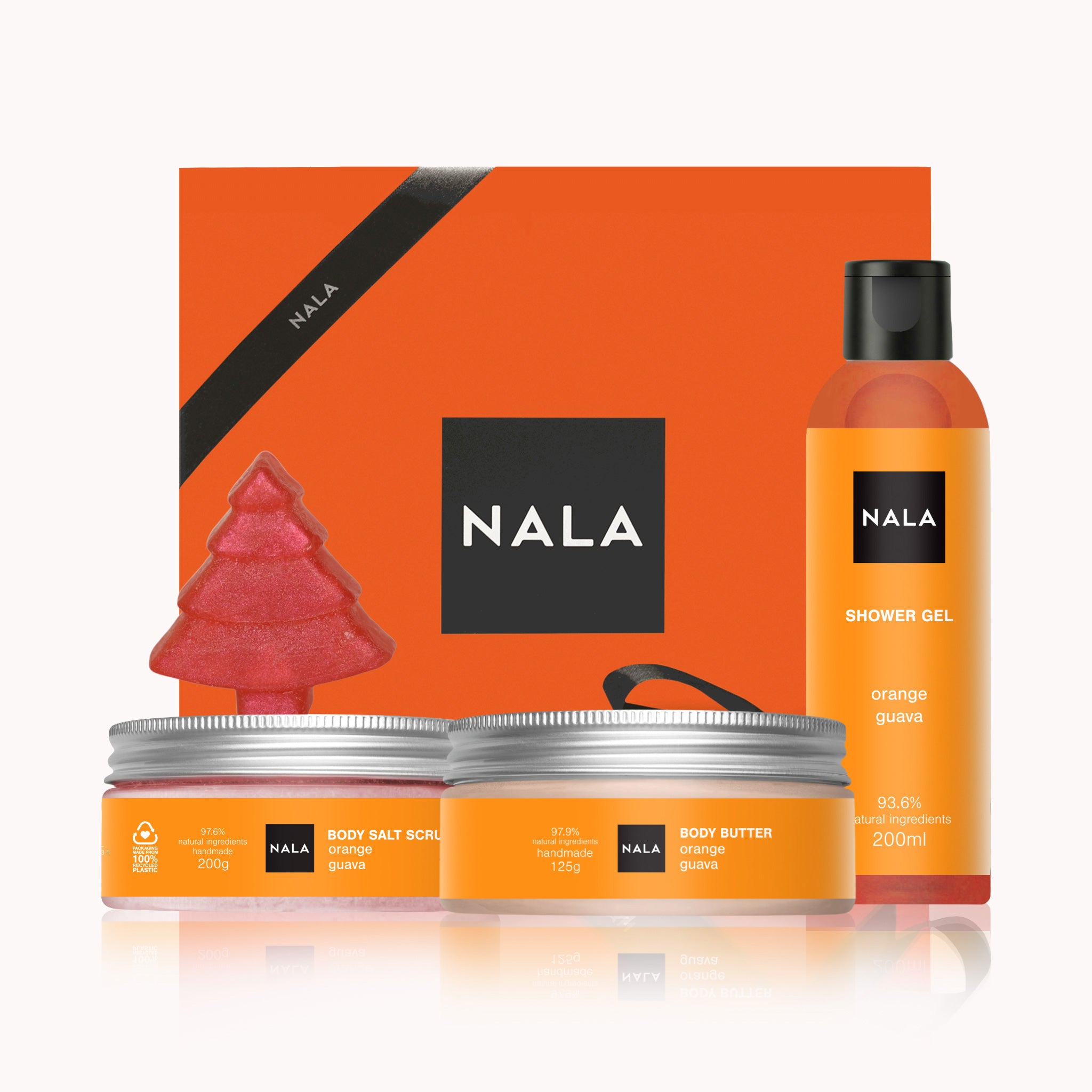 Set CADOU Hidratare și Exfoliere Intensă - Portocală &amp; Guava