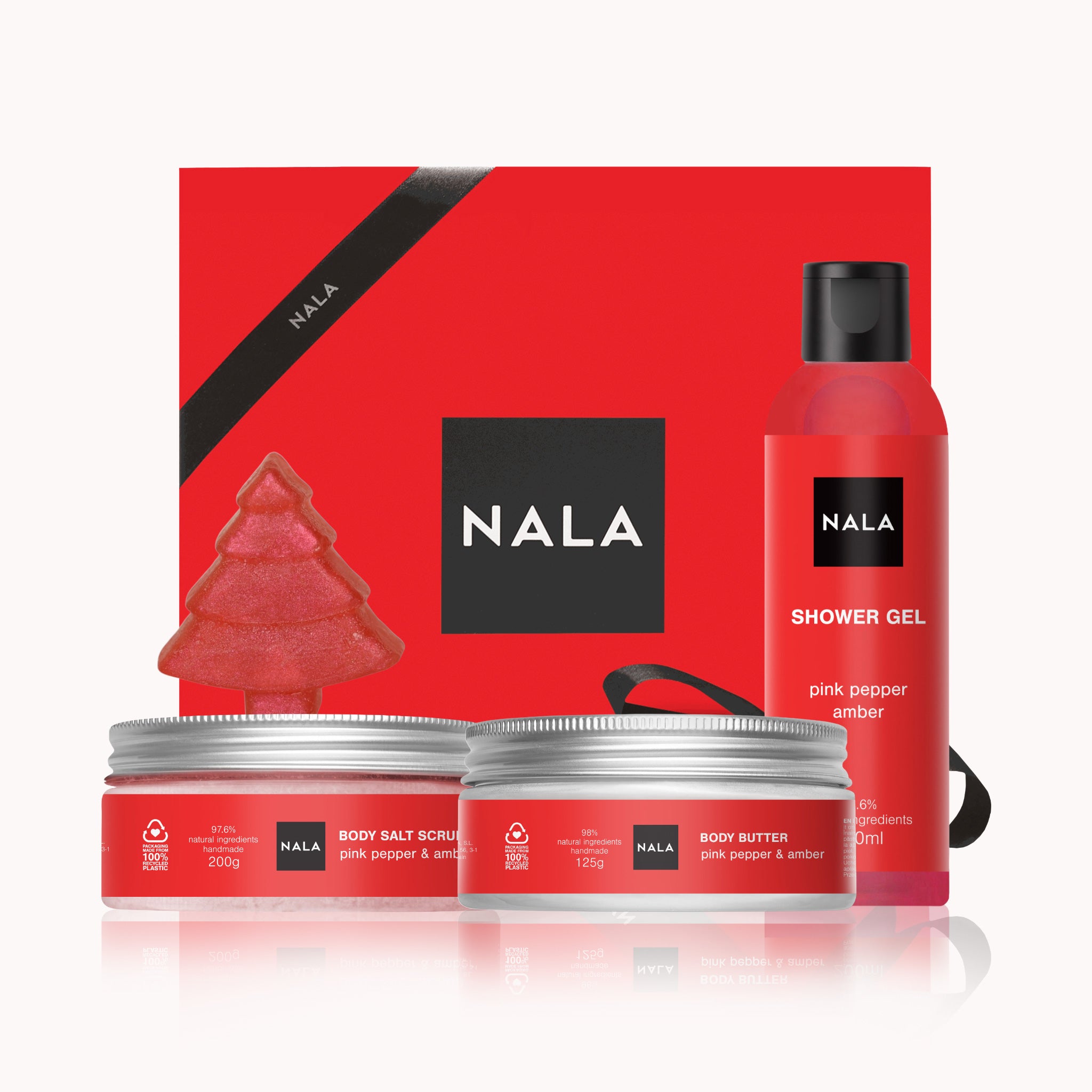 Set CADOU Hidratare și Exfoliere Intensă - Piper Roșu &amp; Ambră