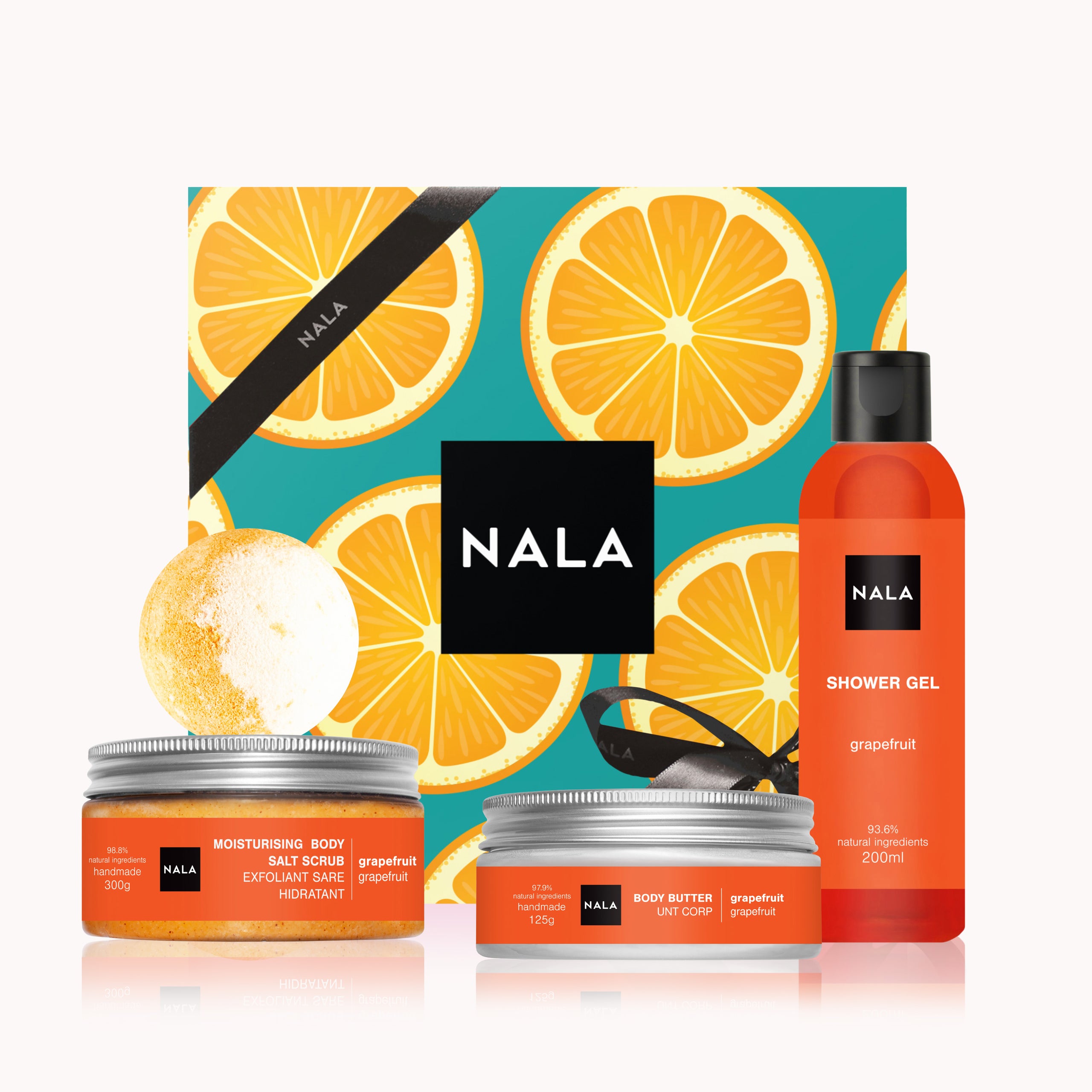 Set CADOU Hidratare și Exfoliere PLUS - Grapefruit