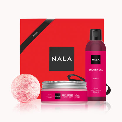 Set Baie și Hidratare - Cireșe (Șerbet)