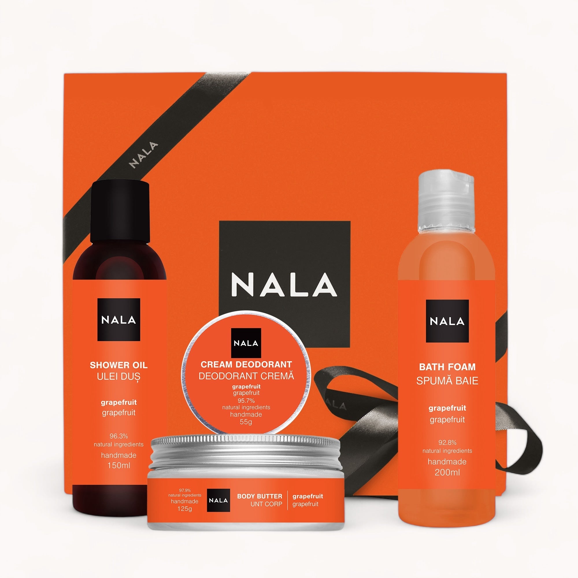 Set CADOU Baie și Răsfăț - Grapefruit