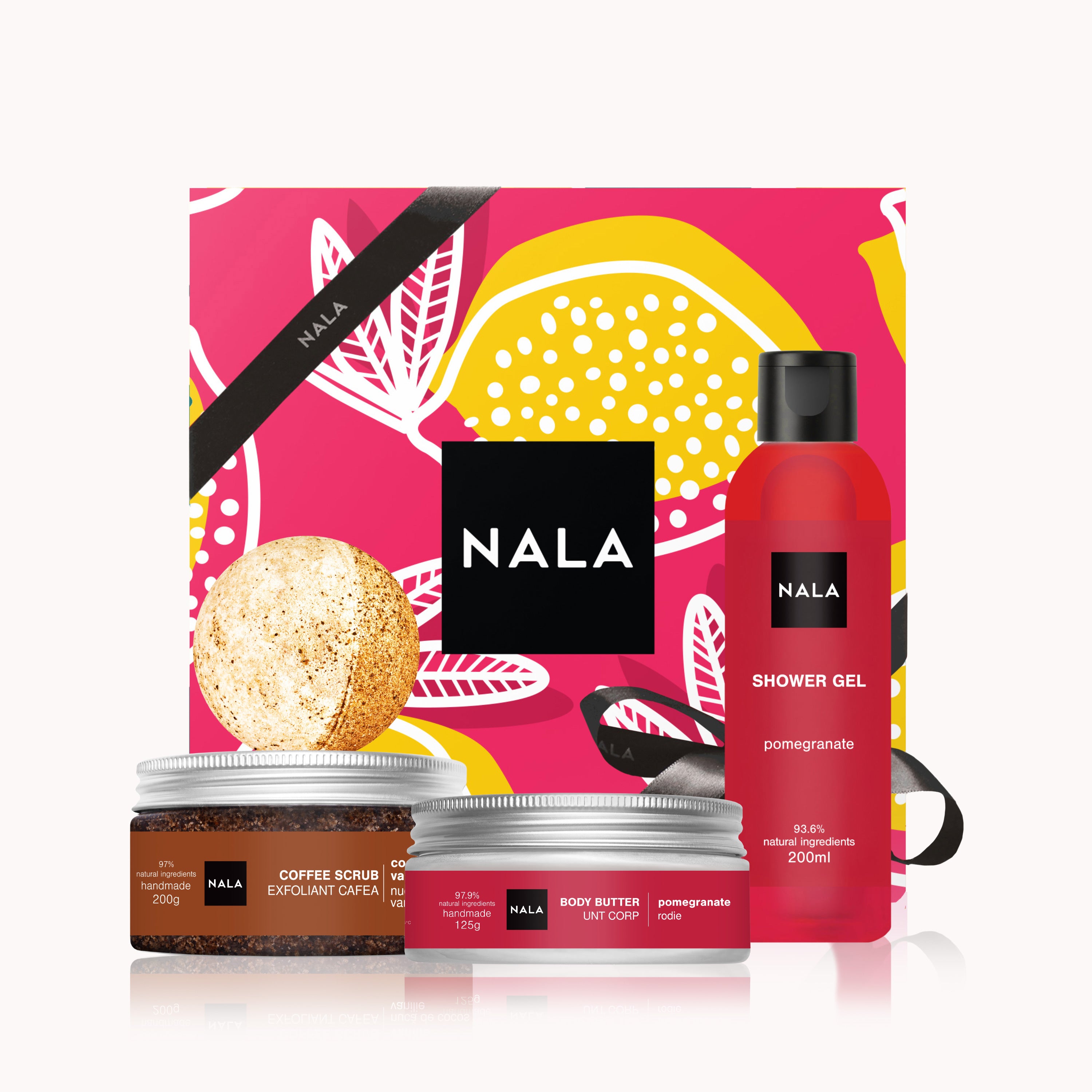 Set CADOU SPA la tine Acasă - Rodie (Unt)