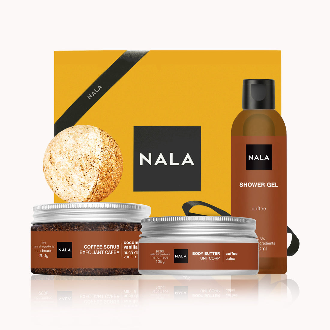 Set CADOU SPA la tine Acasă - Cafea (Unt)
