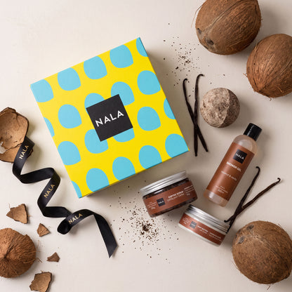 Set CADOU SPA la tine Acasă - Nucă de Cocos &amp; Vanilie (Unt)