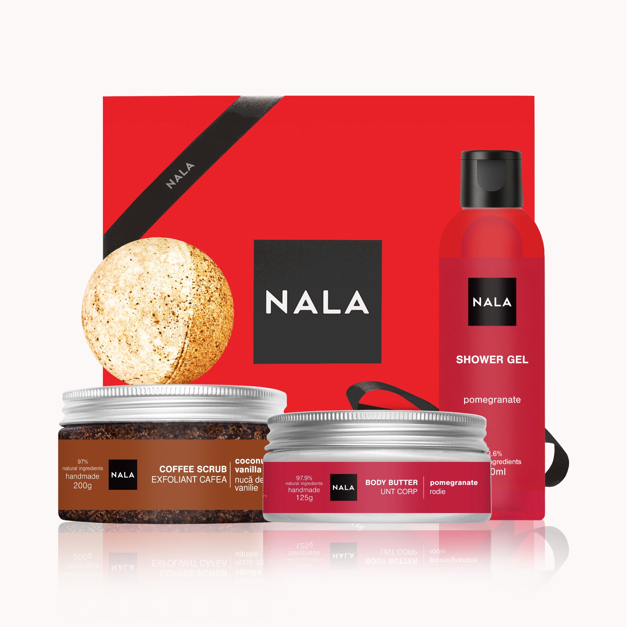 Set CADOU SPA la tine Acasă - Rodie (Unt)