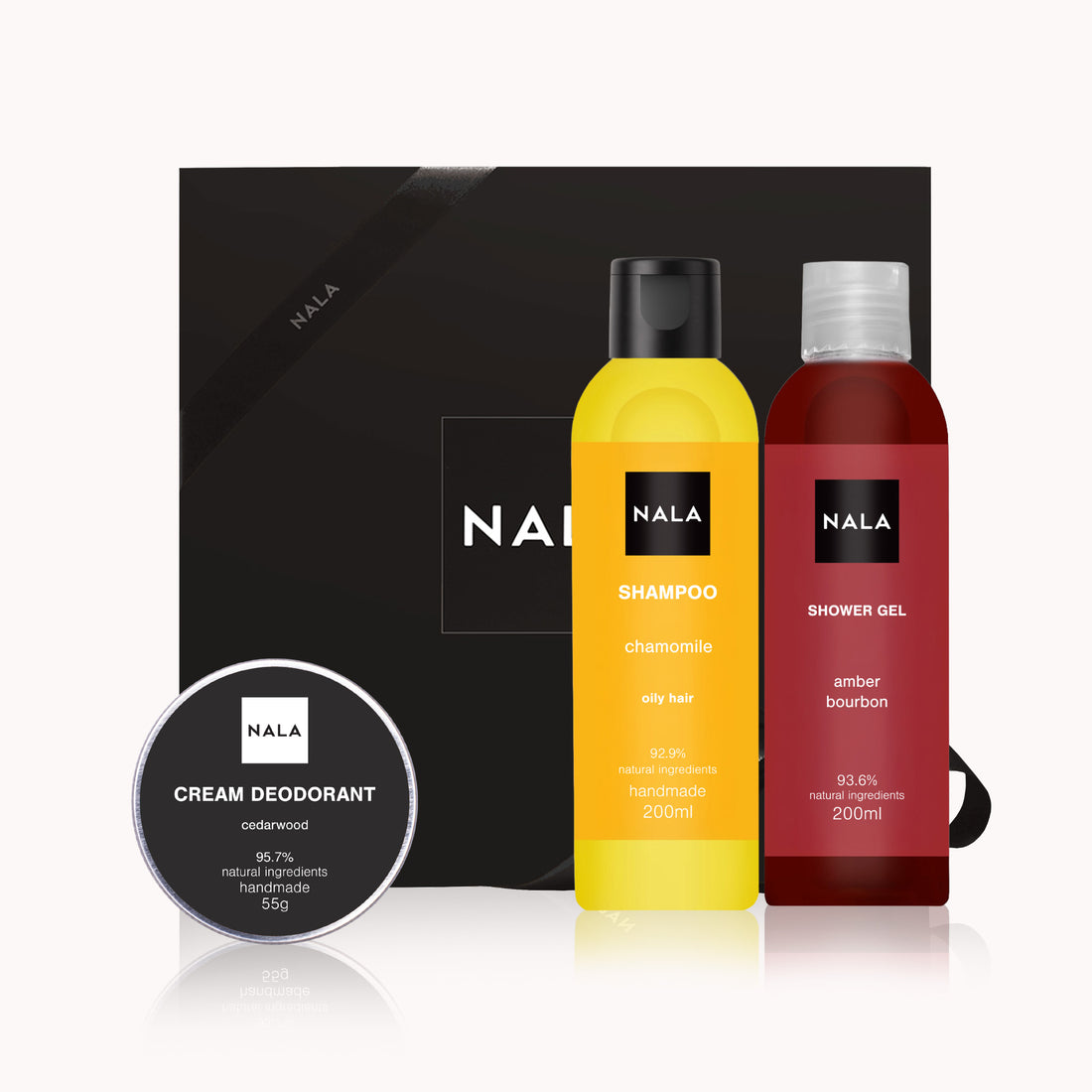 Set CADOU Bărbați Hidratare - Ambră &amp; Bourbon