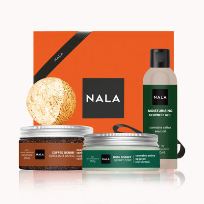 Set CADOU Exfoliere și Hidratare - Ulei Cânepă (Șerbet)