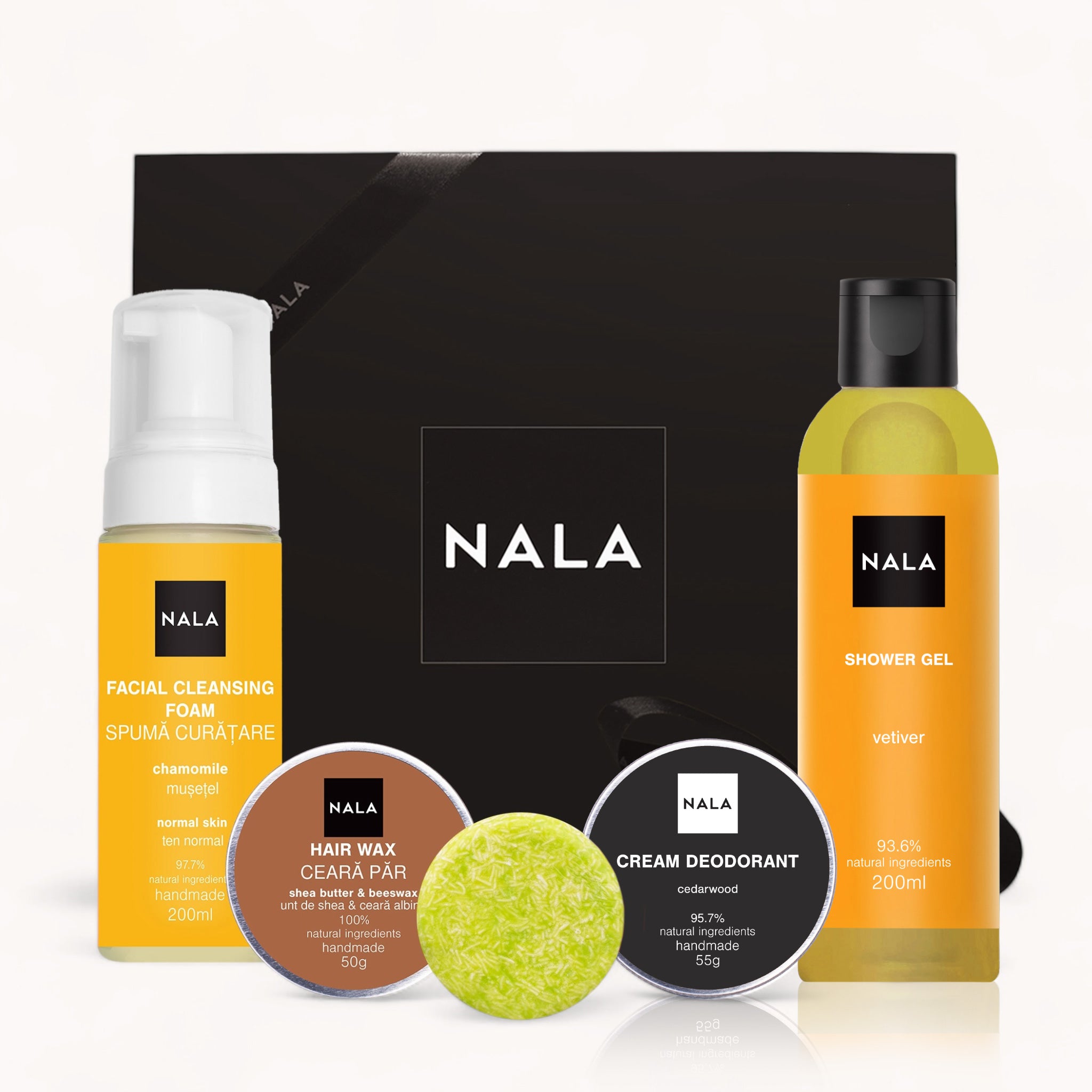 Set CADOU Îngrijire Bărbați PLUS - Vetiver