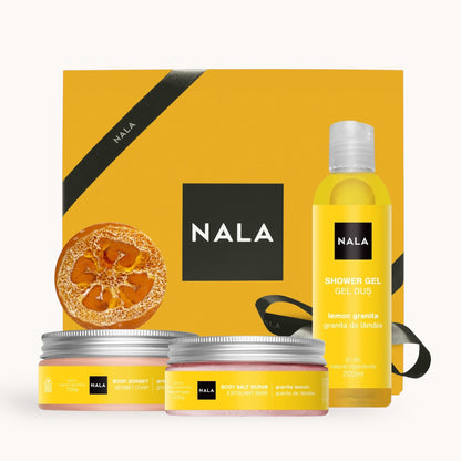 Set CADOU Relaxare &amp; Catifelare - Granita de Lămâie