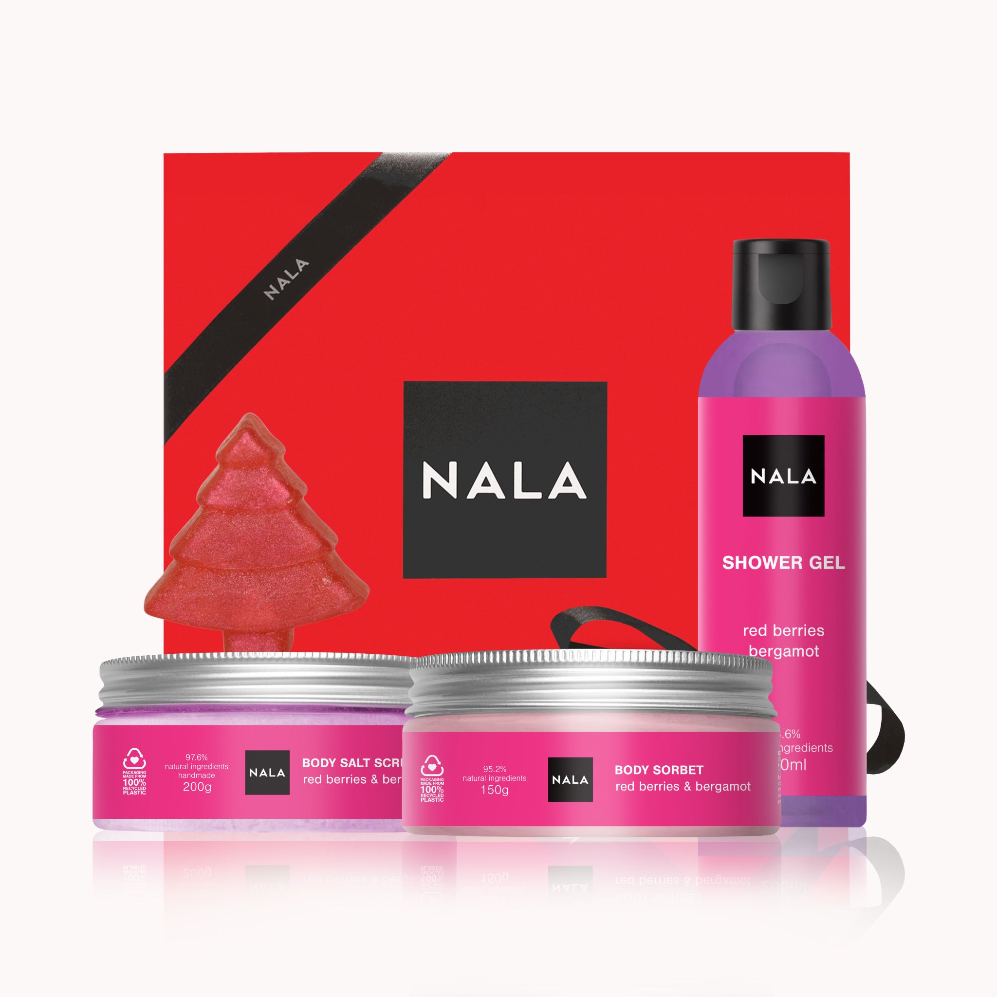 Set CADOU Relaxare &amp; Catifelare - Fructe de pădure &amp; Bergamotă