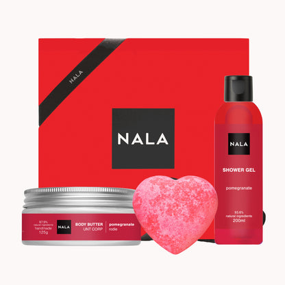 Set CADOU Răsfăț Romantic - Rodie (Unt)