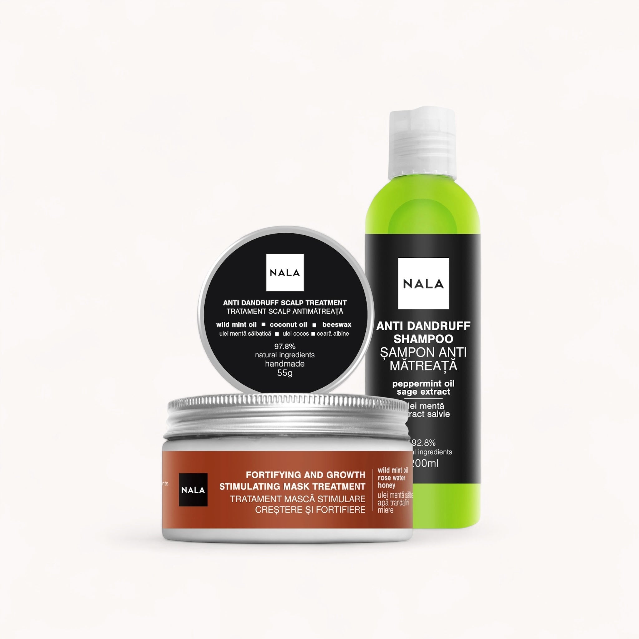 Set Tratament Păr &amp; Scalp - Anti Mătreață