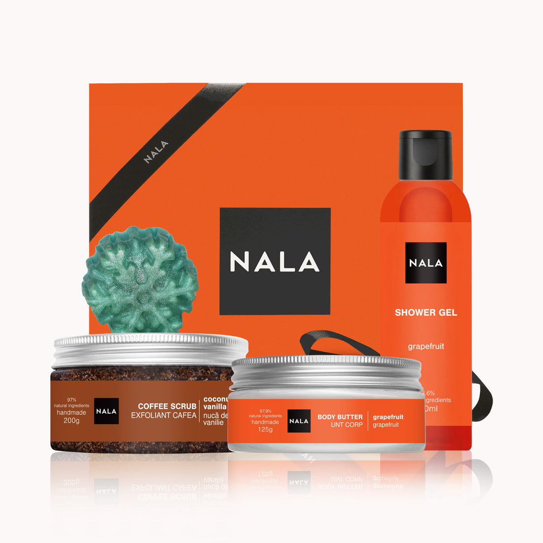 Set CADOU Hidratare și Exfoliere Intensă - Grapefruit