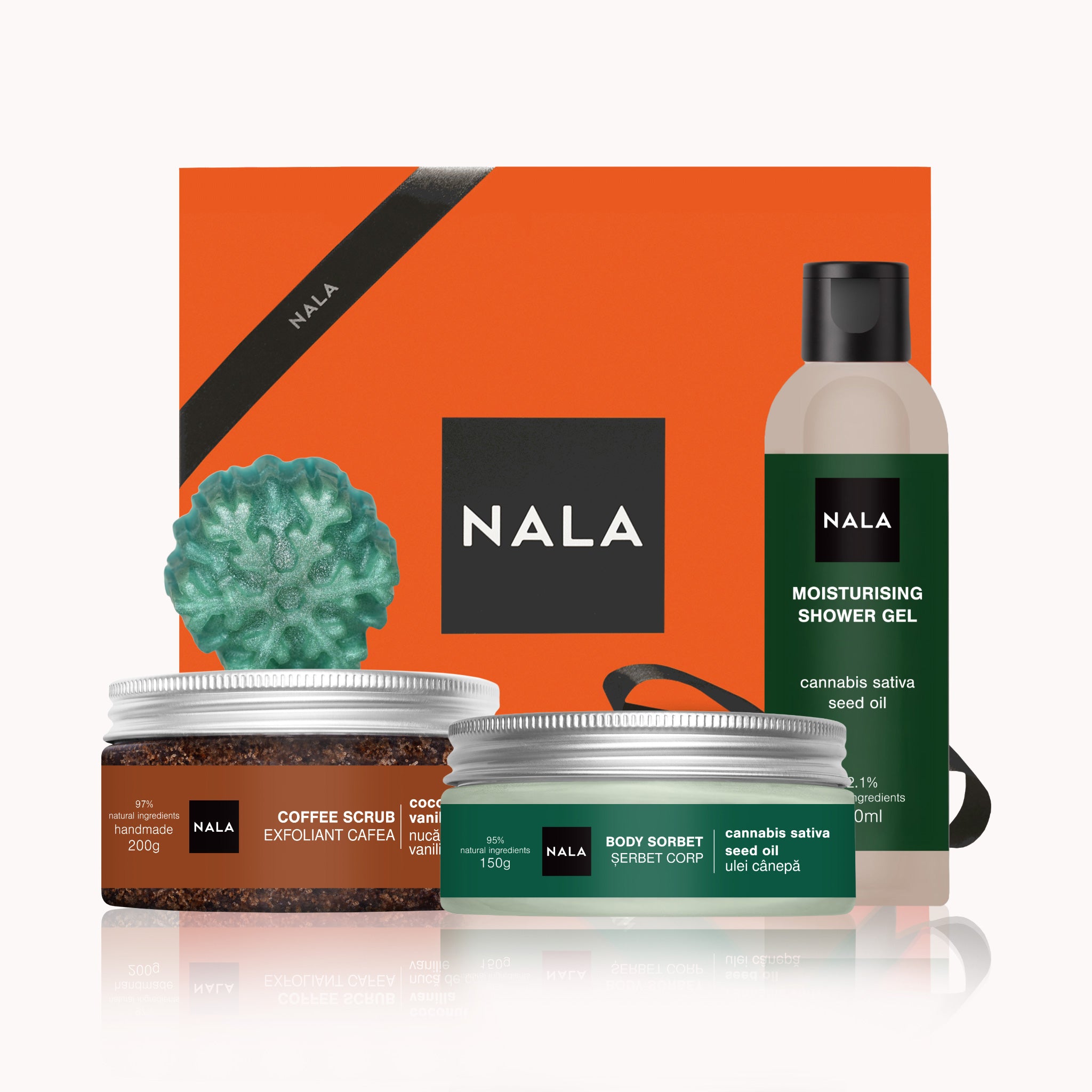 Set CADOU Relaxare &amp; Catifelare - Ulei de Cânepă