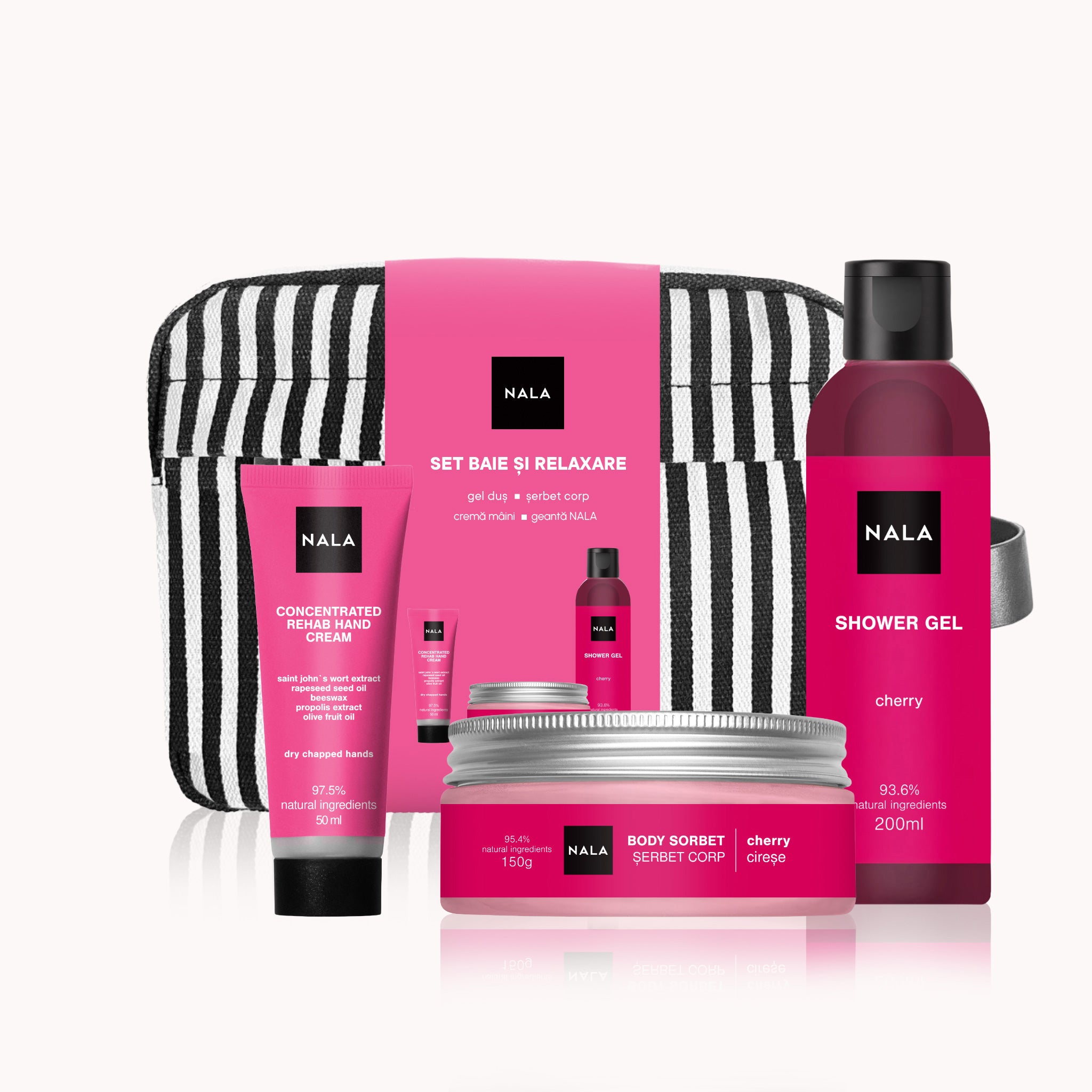 Set Baie și Relaxare - Cireșe