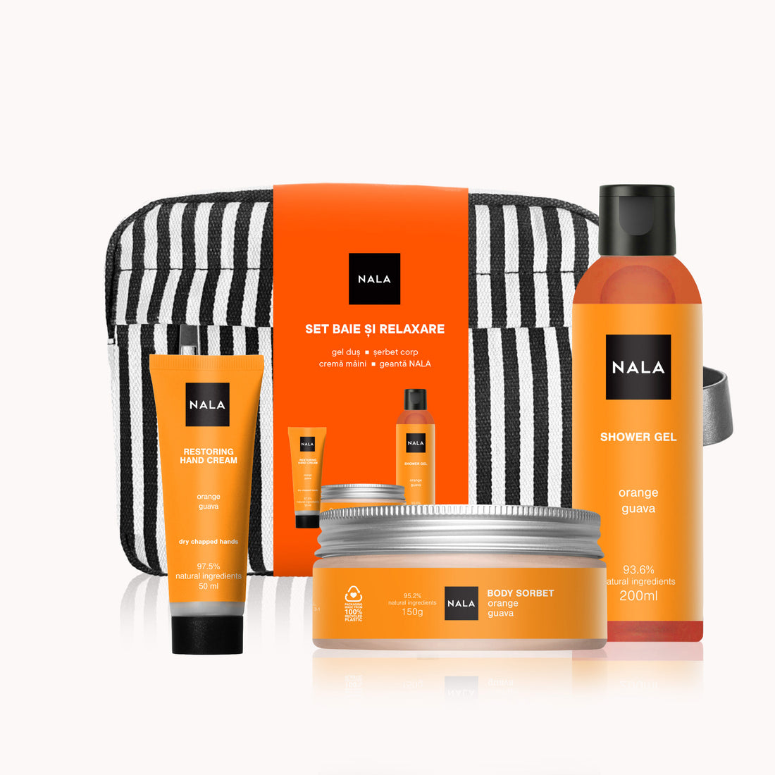 Set Baie și Relaxare - Portocală &amp; Guava