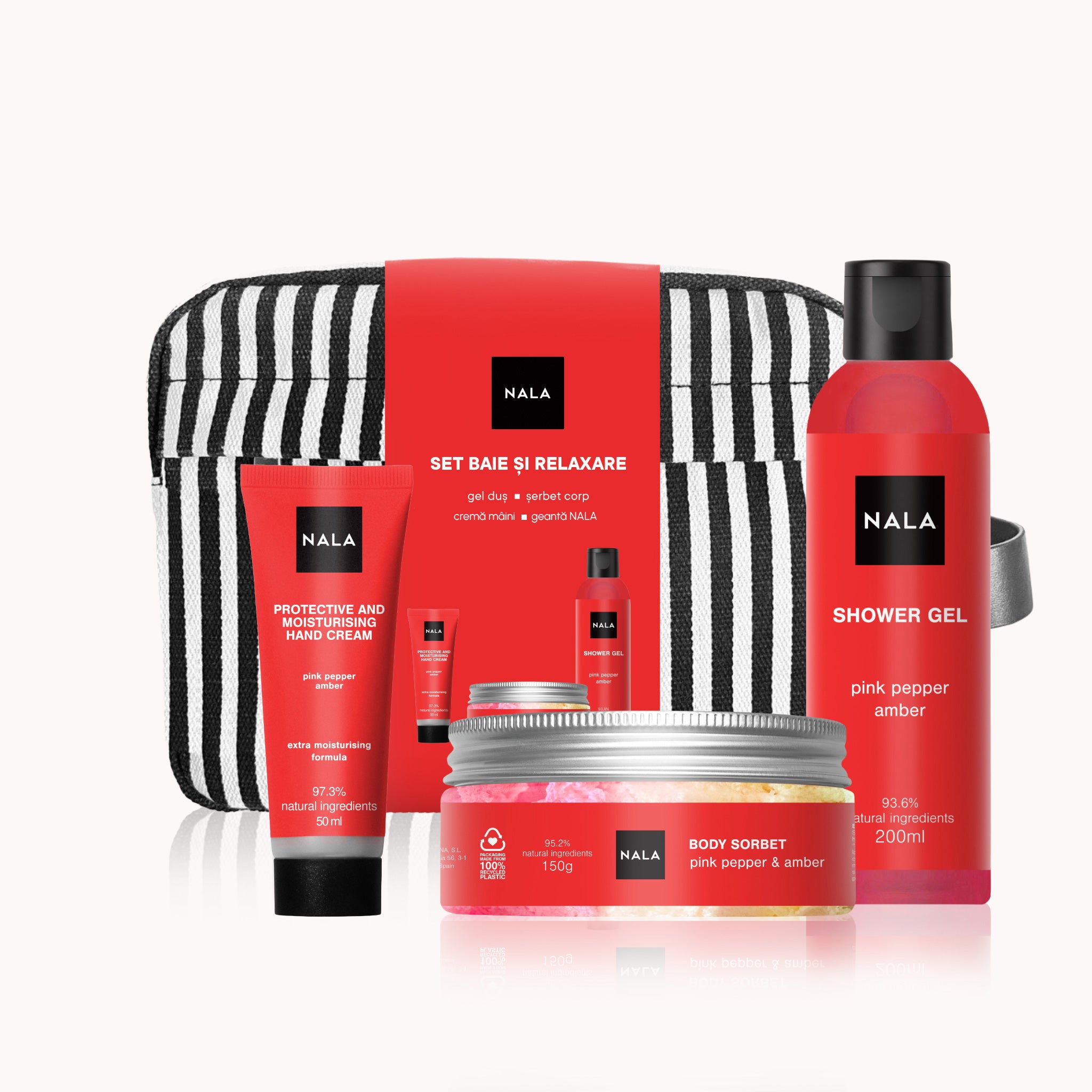 Set Baie și Relaxare - Piper Roșu &amp; Ambră