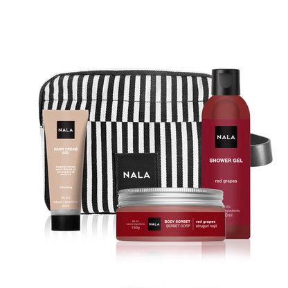 Set Baie și Relaxare - Struguri Roșii