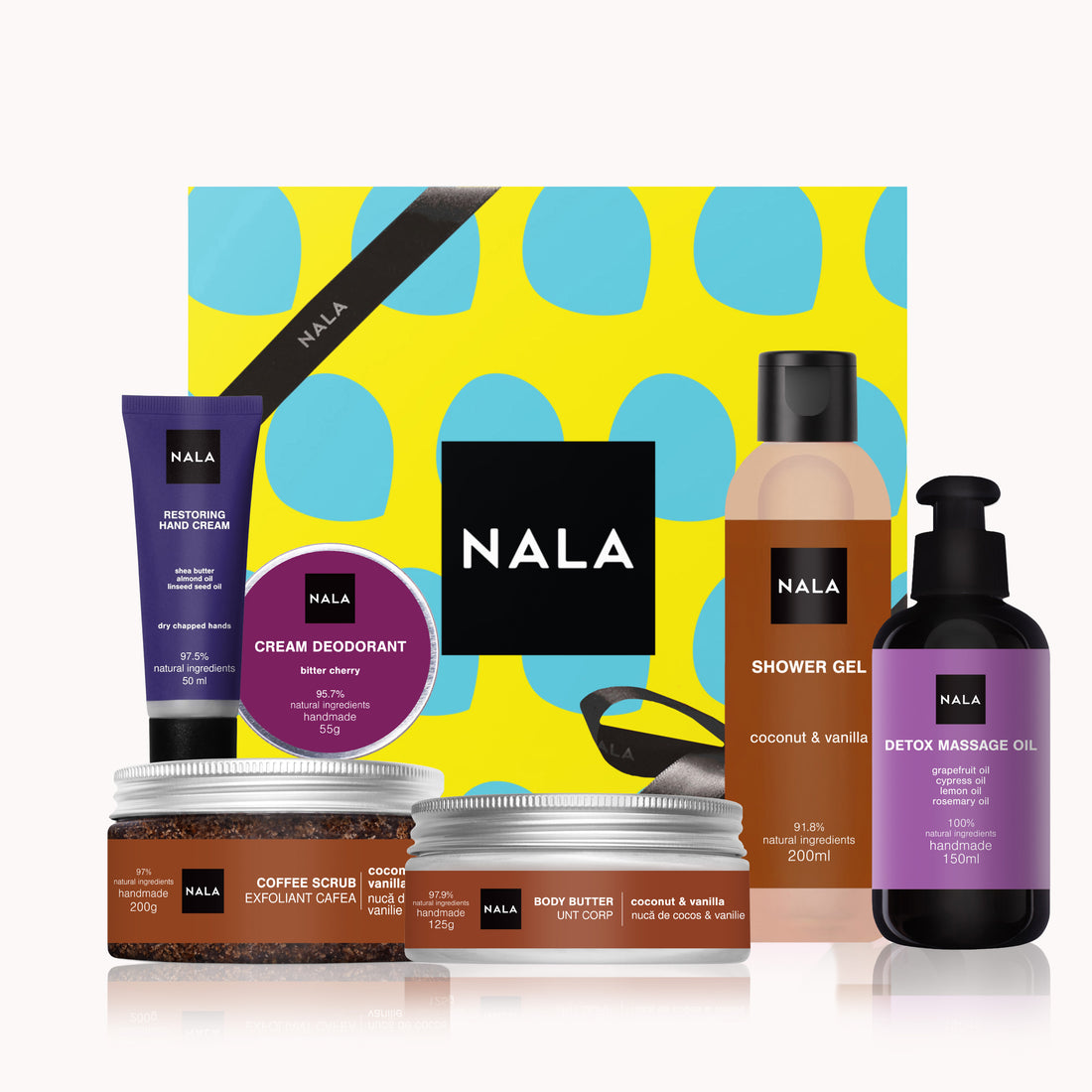 Set CADOU Hidratare și Exfoliere - Asortat Vanilie