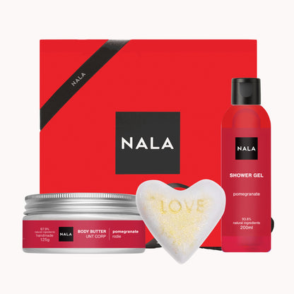 Set CADOU Răsfăț - Rodie - LOVE