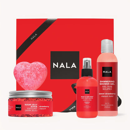 Set CADOU Iubire - Căpșuni