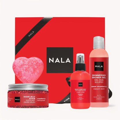 Set CADOU NALA Iubire - Merișoare