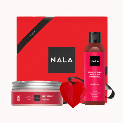 Set CADOU Hidratare și Iubire - Trandafir &amp; Zmeură