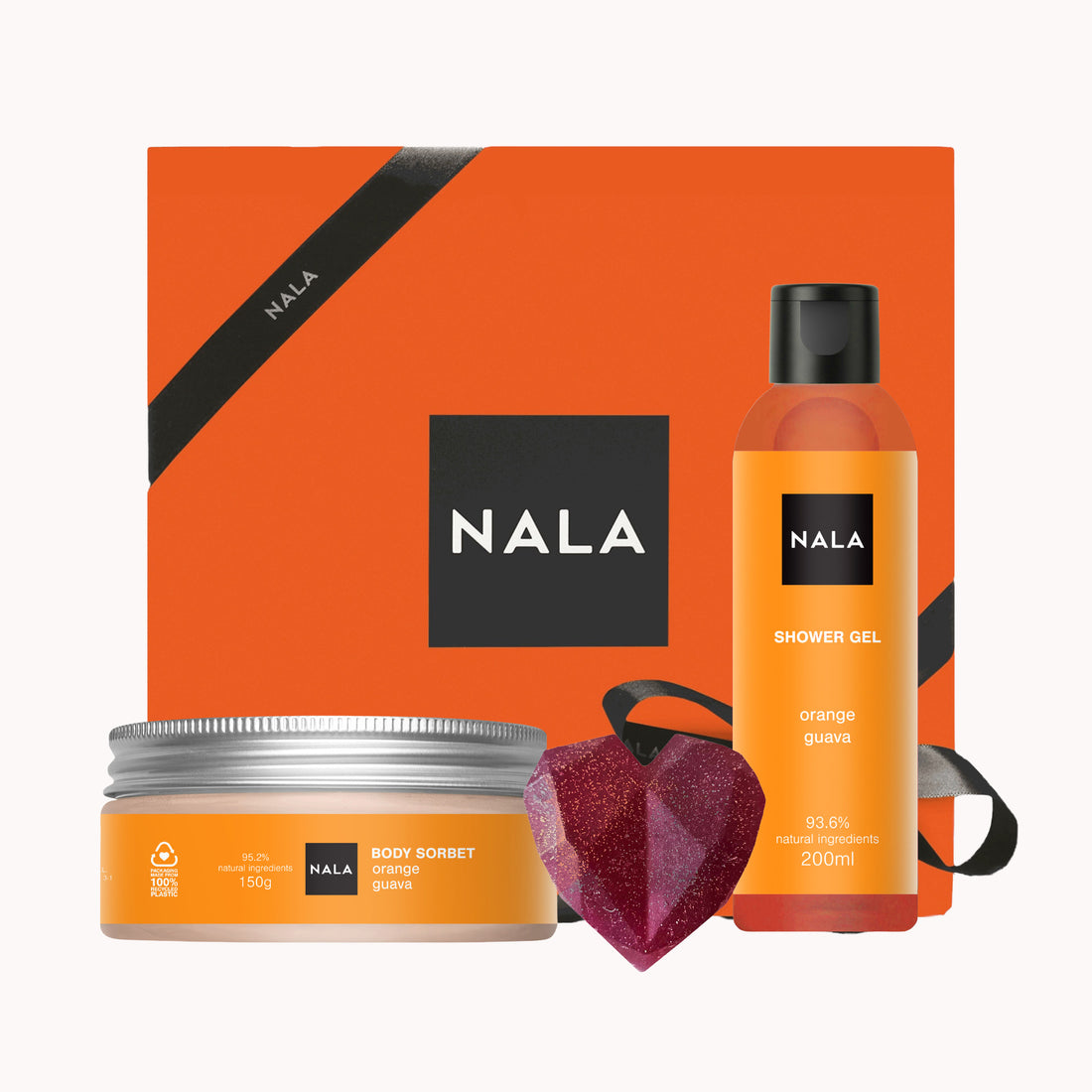 Set CADOU Răsfăț - Portocală &amp; Guava (Șerbet)