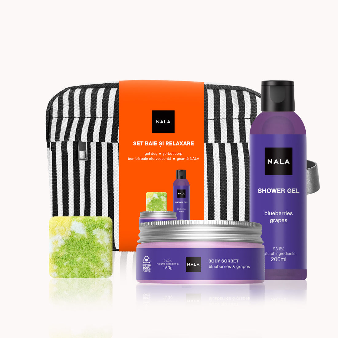 Set Răsfăț și Hidratare - Afine &amp; Struguri