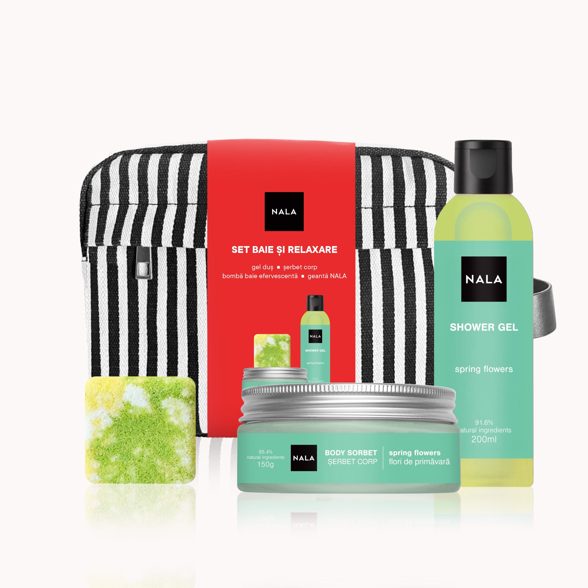 Set Răsfăț și Hidratare - Flori de Primăvară