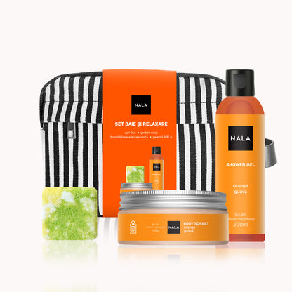 Set Răsfăț și Hidratare - Portocală &amp; Guava