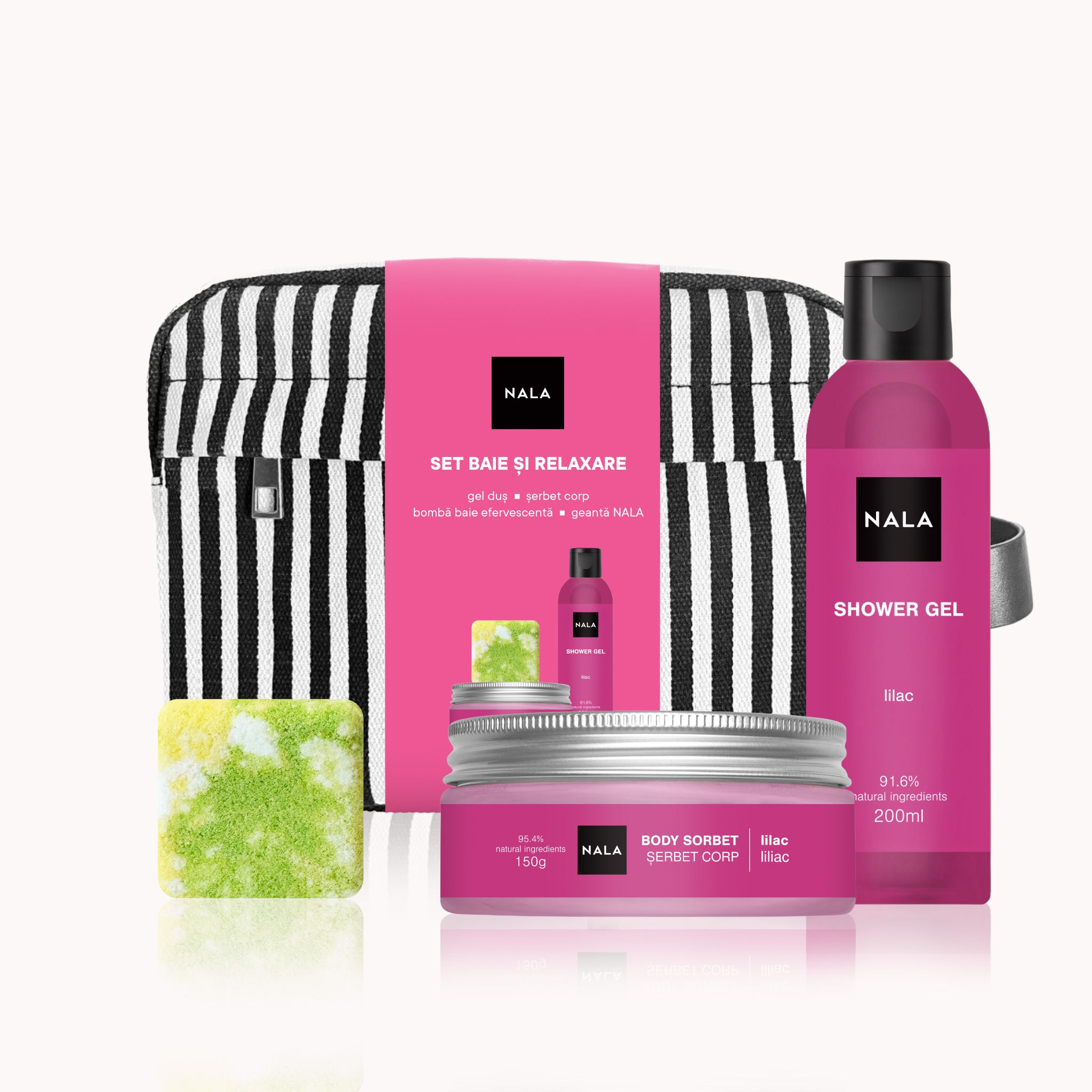 Set Răsfăț și Hidratare - Liliac