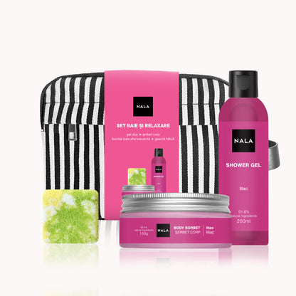 Set Răsfăț și Hidratare - Liliac