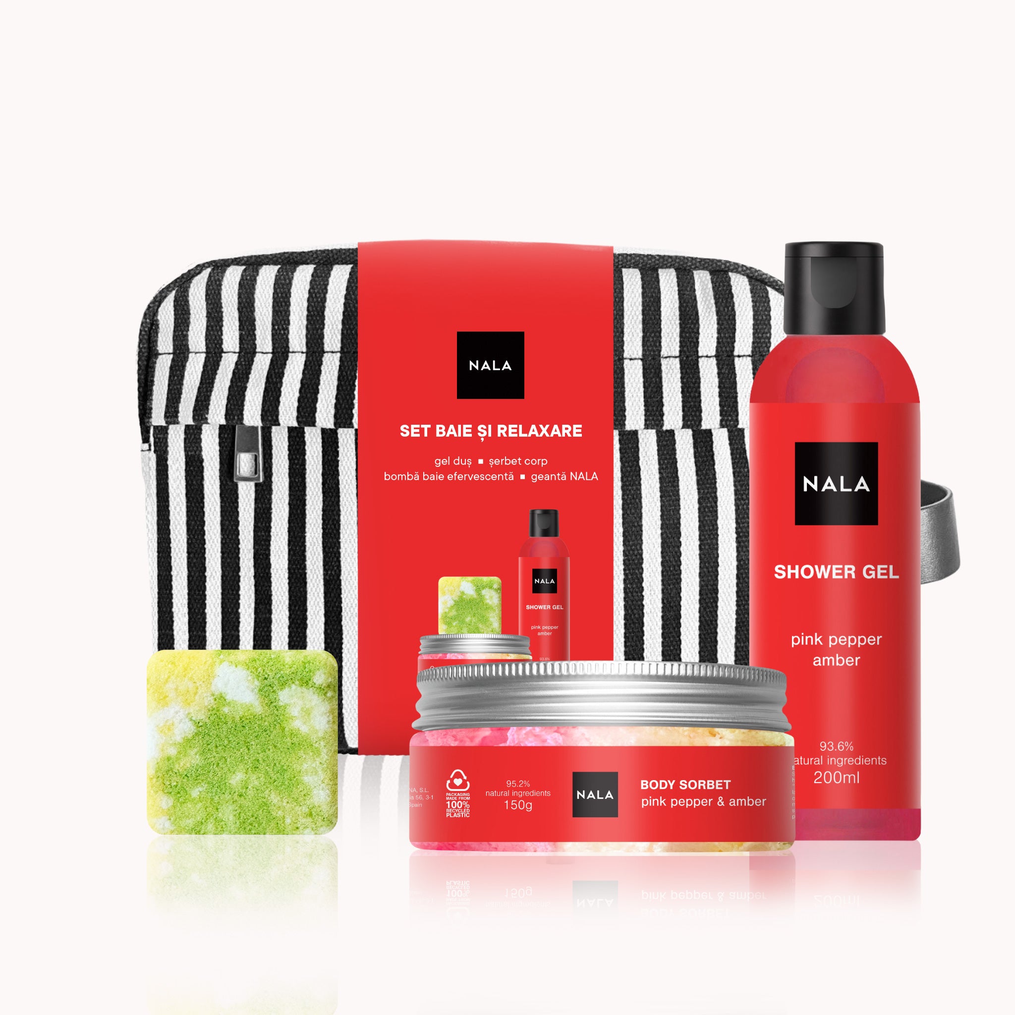 Set Răsfăț și Hidratare - Piper Roșu &amp; Ambră