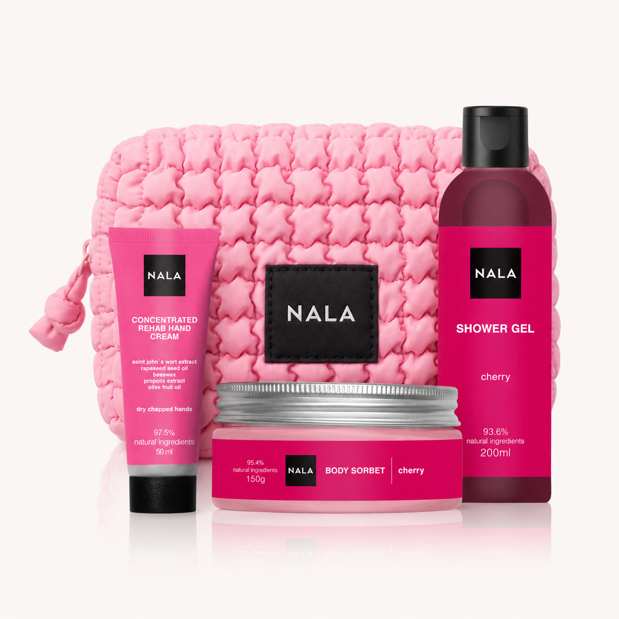 Set Baie și Îngrijire Puffy - Cireșe
