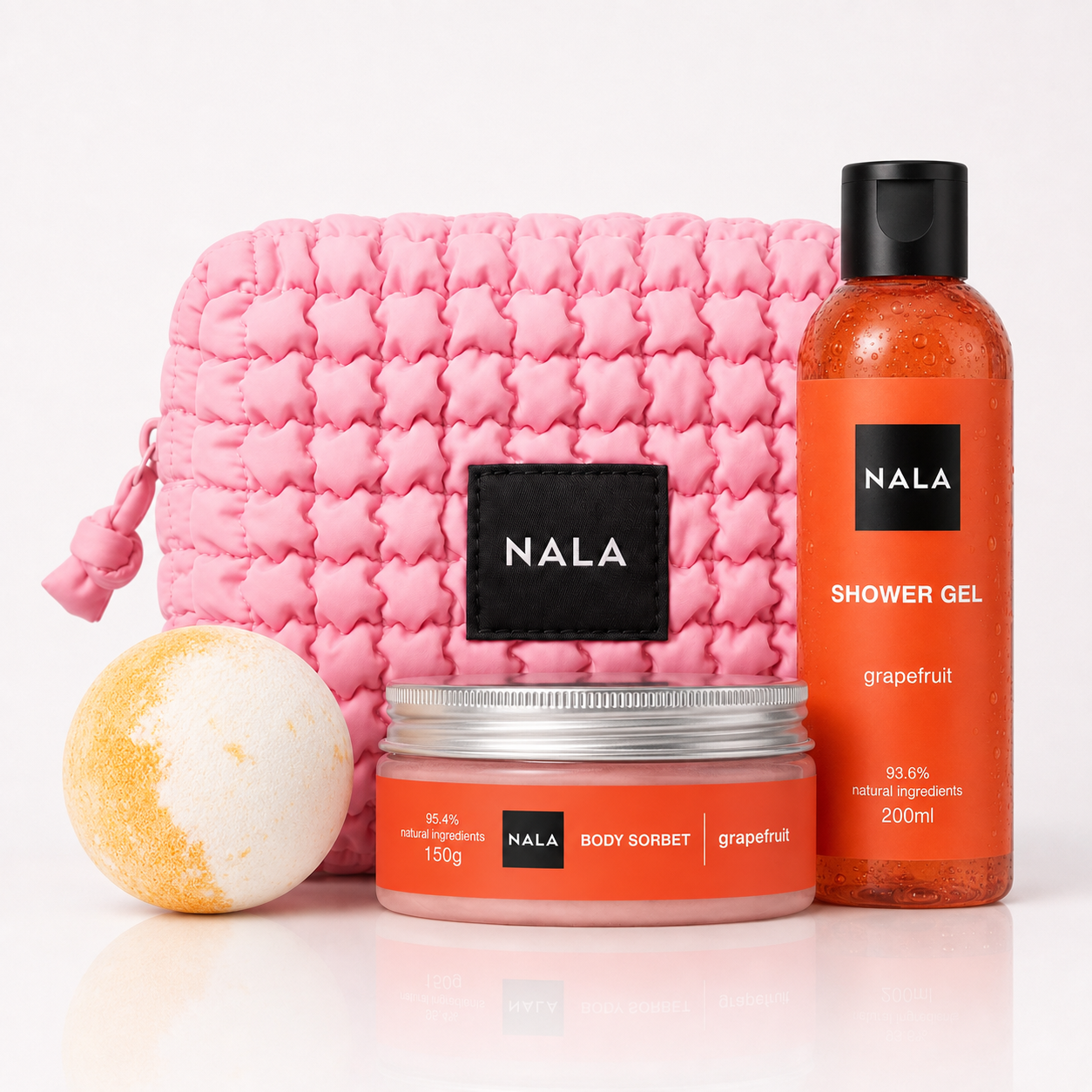 Set Baie și Relaxare Puffy - Grapefruit