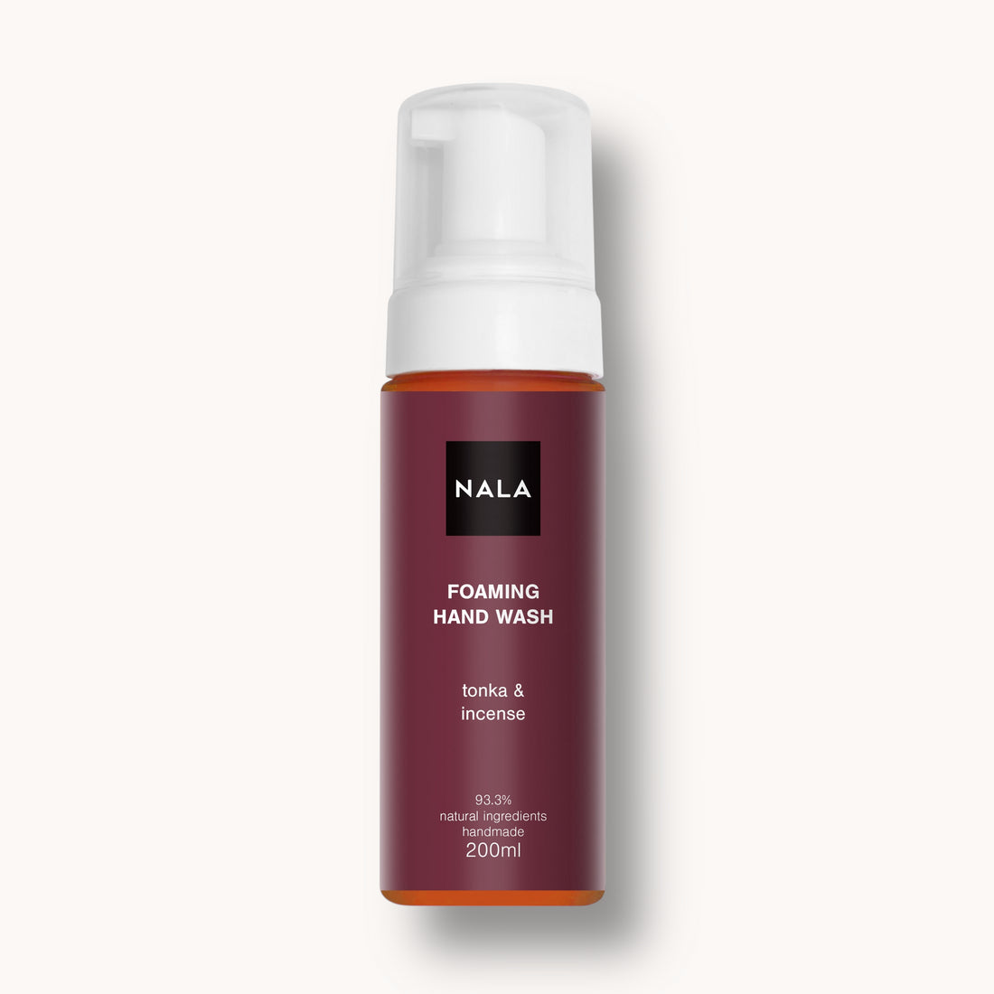 Săpun Natural de mâini Spumă - Boabe Tonka &amp; Tămâie