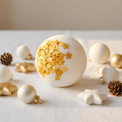 Bombă Baie Efervescentă - Caramel Sărat &amp; Fistic