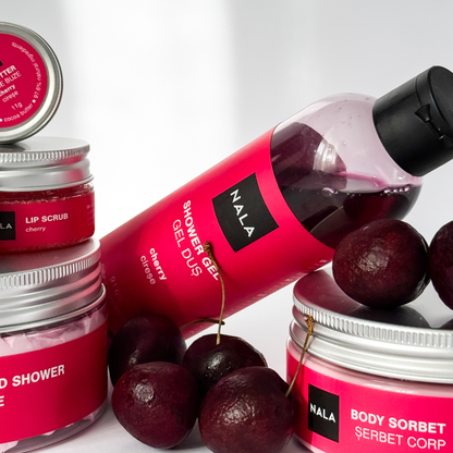 Set Baie și Relaxare - Cireșe