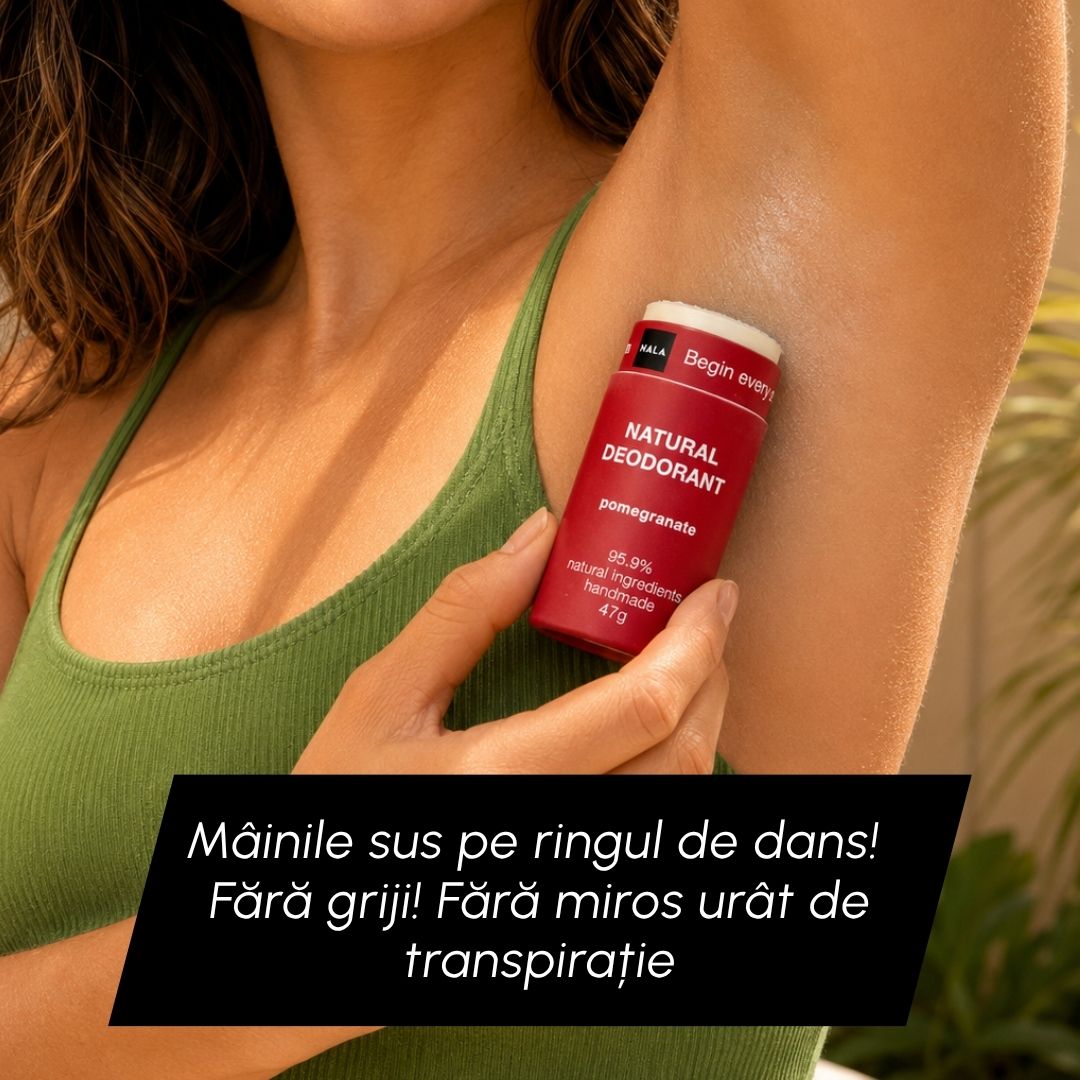 Pachet 3+1 Deodorante Naturale Stick - Fresh &amp; Radiant