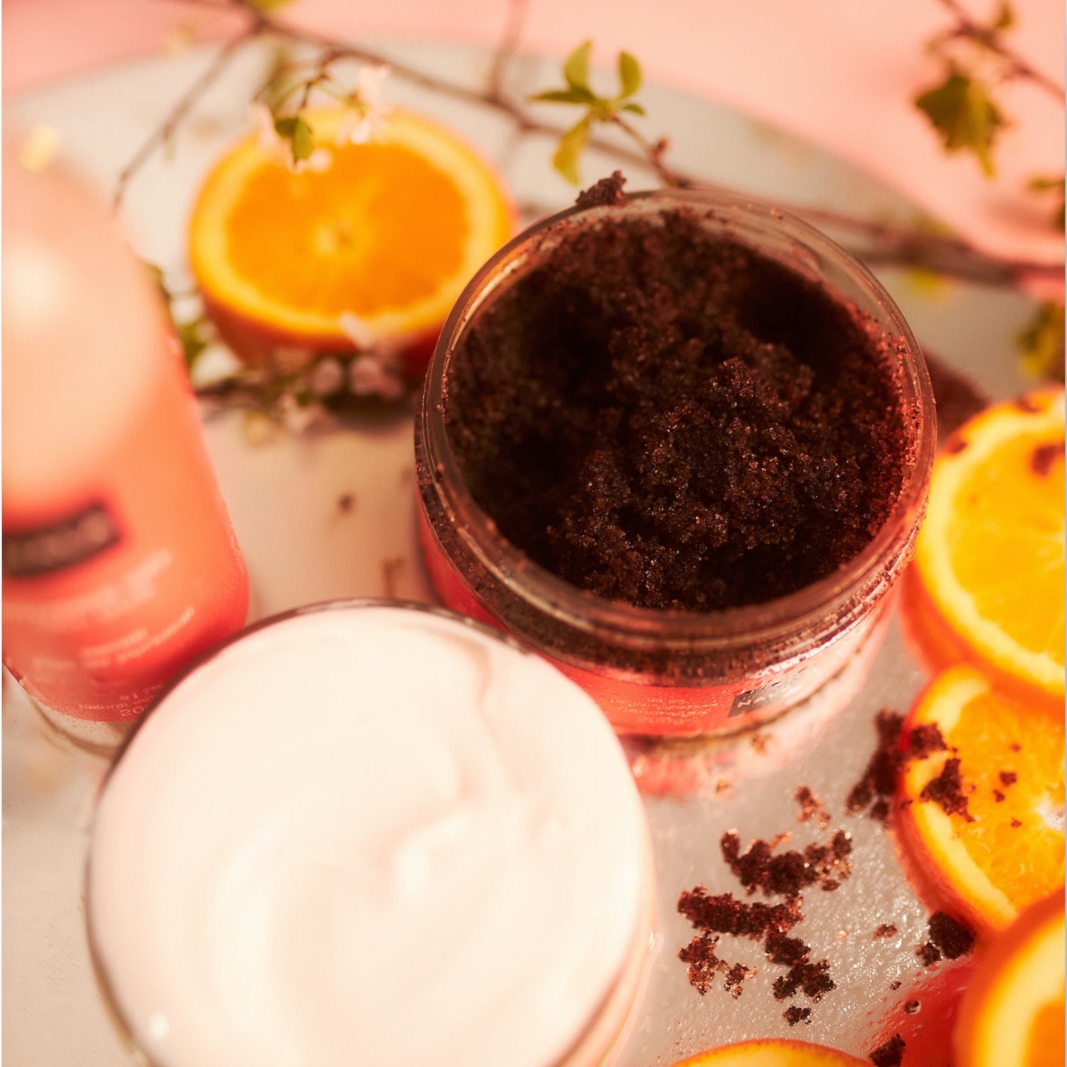 Scrub CAFEA - Flori de Portocal