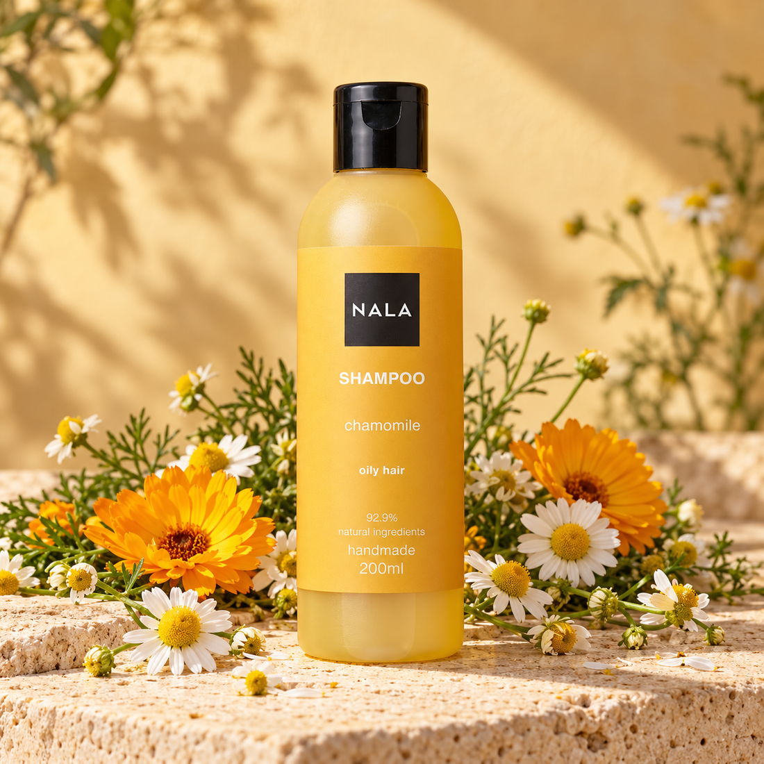 Șampon Păr Gras - Mușețel