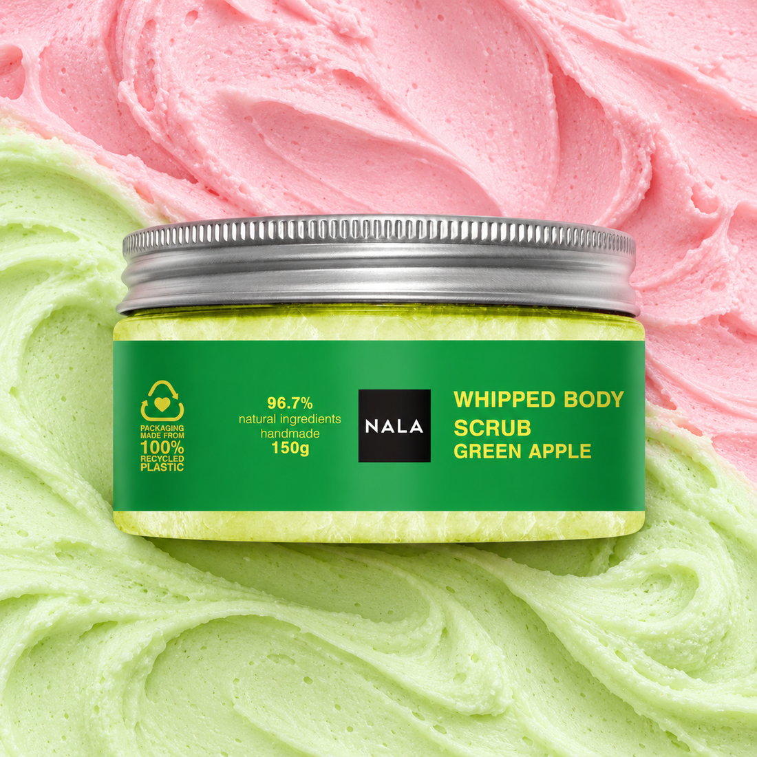 Scrub Zahăr Bezea - Măr Verde