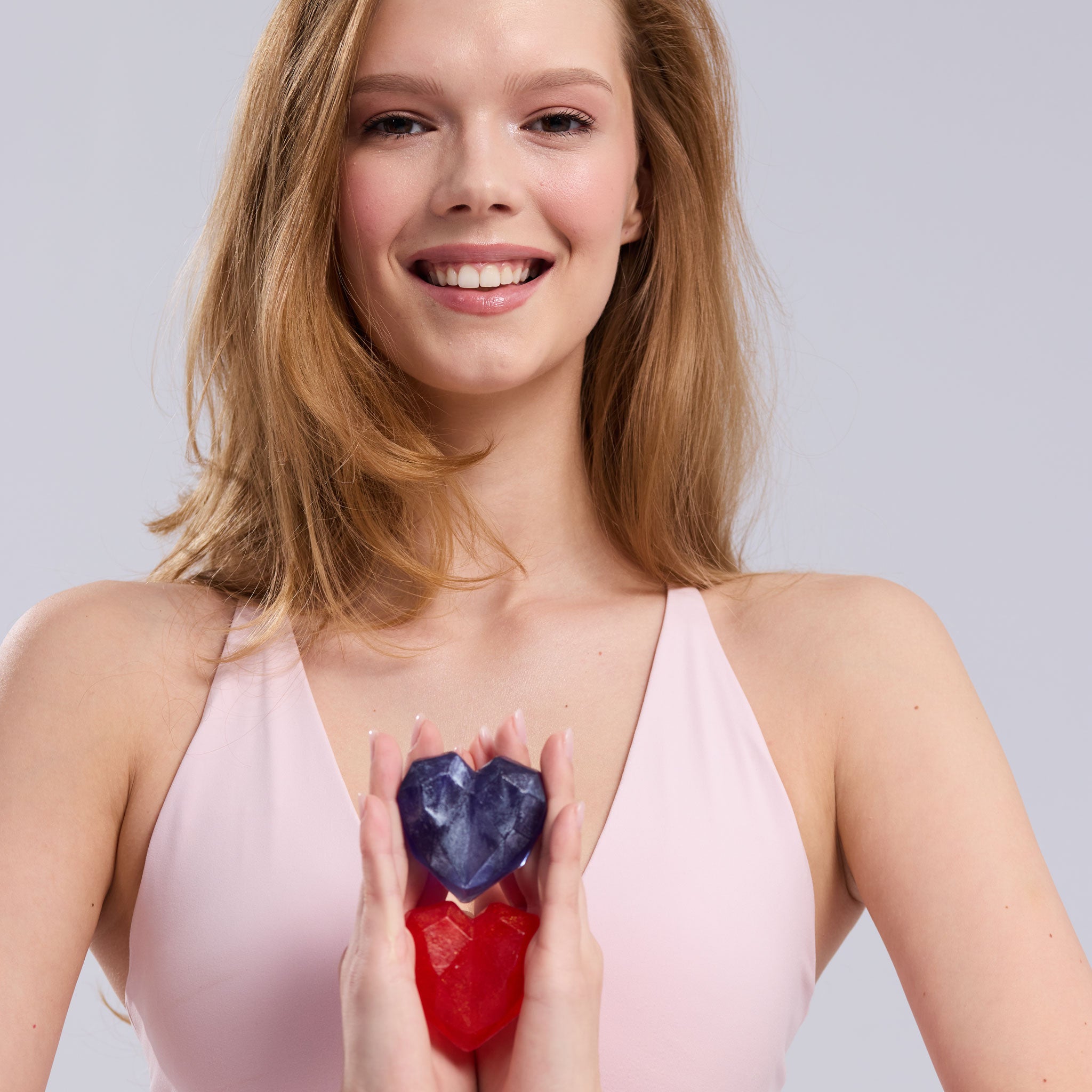 Săpun natural inimă - Trandafiri &amp; Vanilie