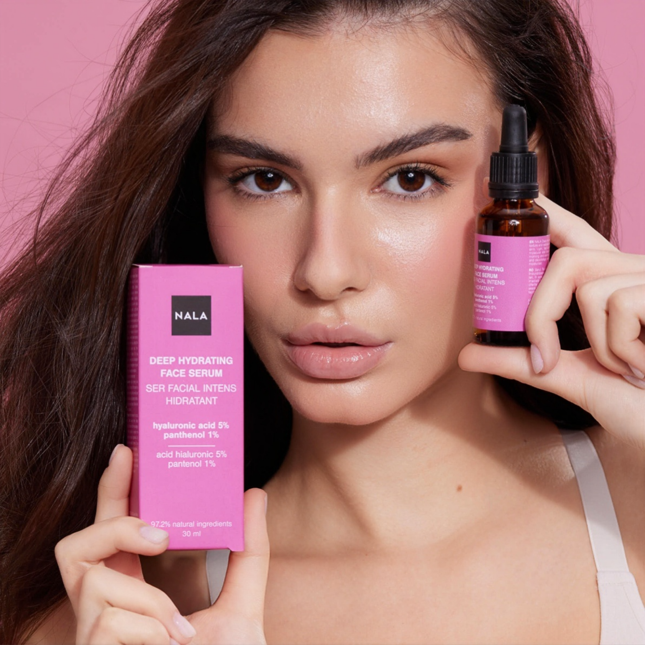 Ser Facial Intens Hidratant - Acid Hialuronic 5% + Pantenol 1%