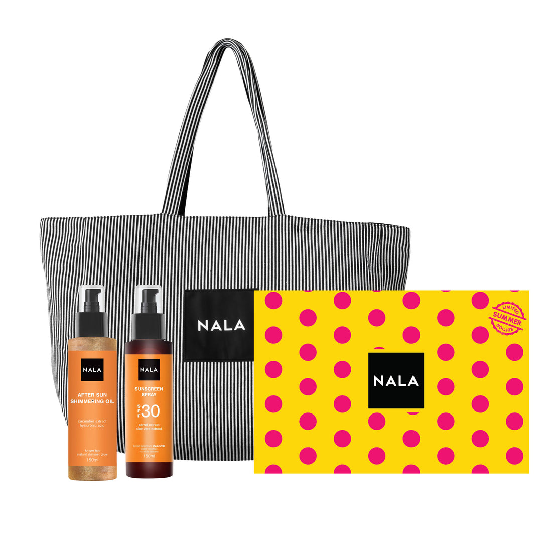 Tote vacanță bronz strălucitor SPF 30