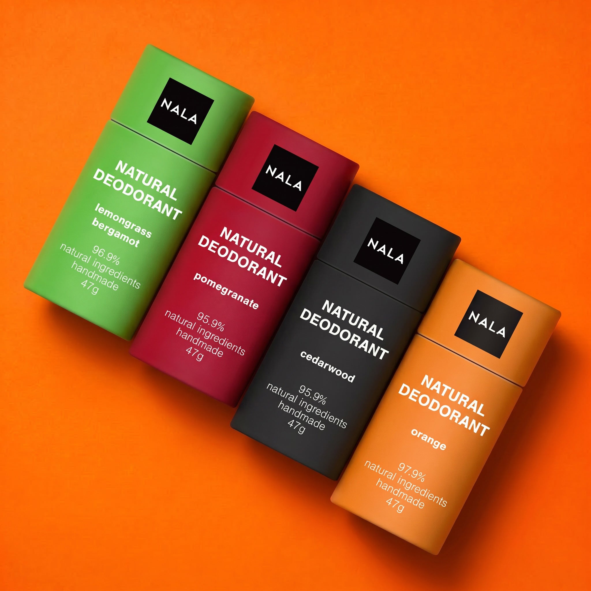 Pachet 3+1 Deodorante Naturale Stick - Fresh &amp; Earthy