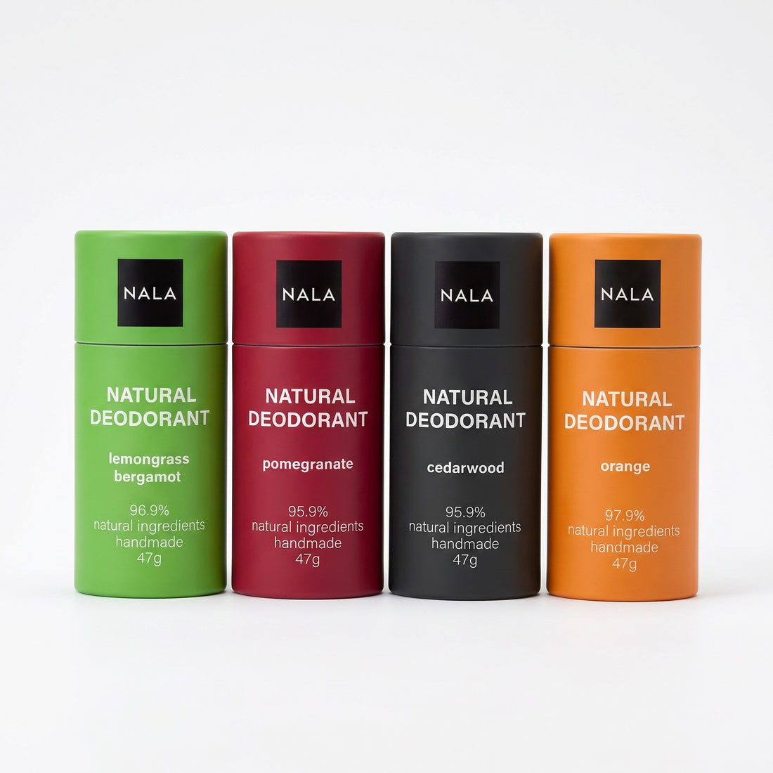 Pachet 3+1 Deodorante Naturale Stick - Fresh &amp; Earthy
